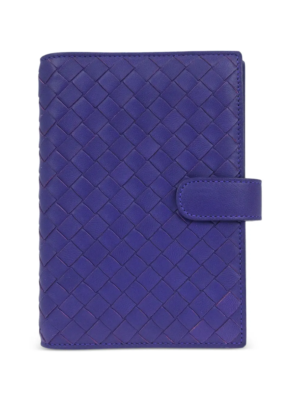 Bottega Veneta Pre-Owned Custodia per agenda Intrecciato 2009 - Blu