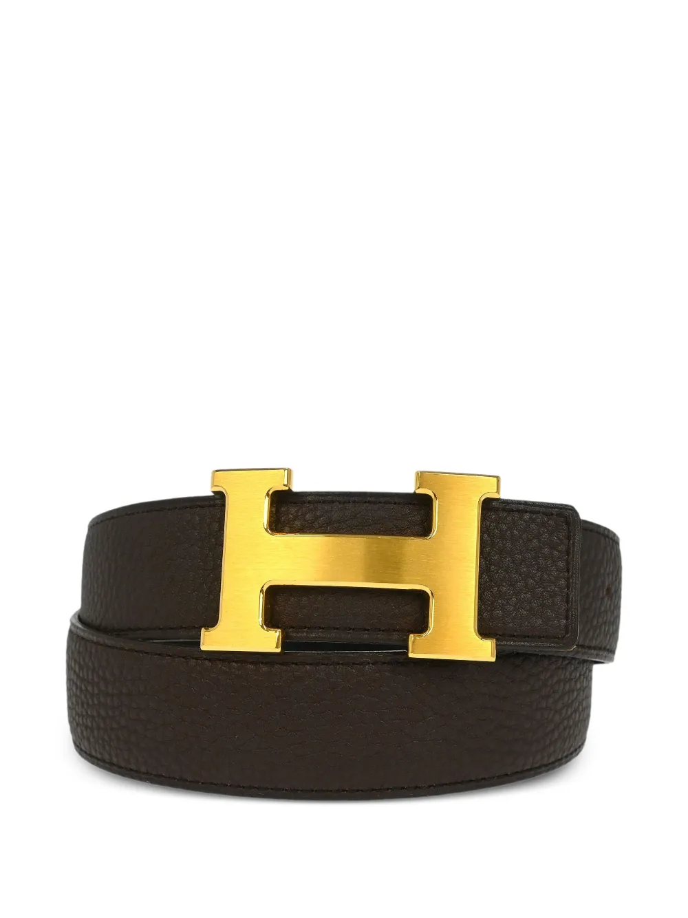 Hermès Pre-Owned 2004 reversible buckle belt - Marrone