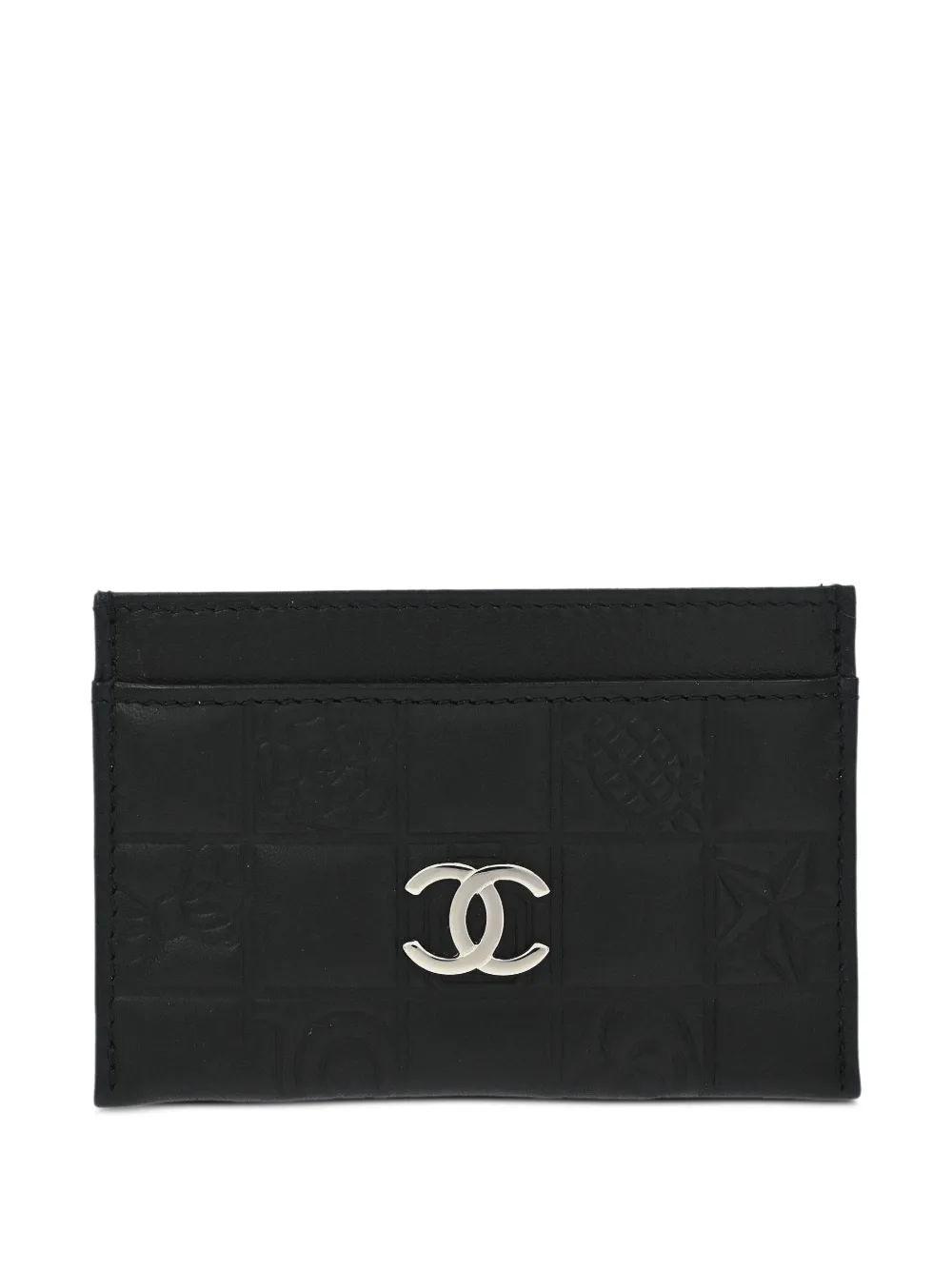 CHANEL Pre-Owned 2003 icon cardholder - Nero