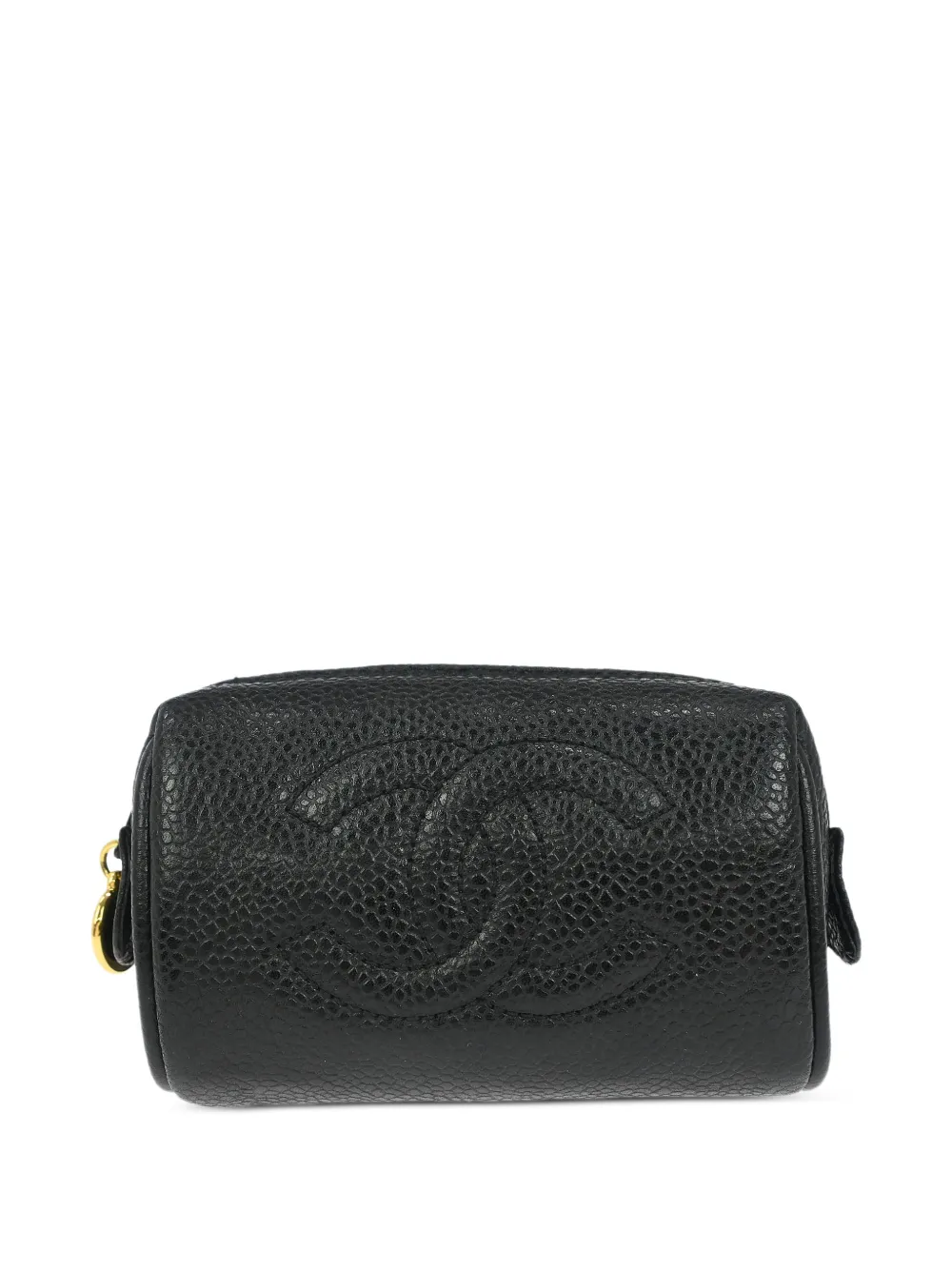 CHANEL Pre-Owned 1995 multi caviar pouch - Nero