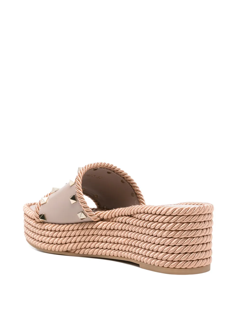 Valentino Garavani Sandalen met touw afwerking Roze