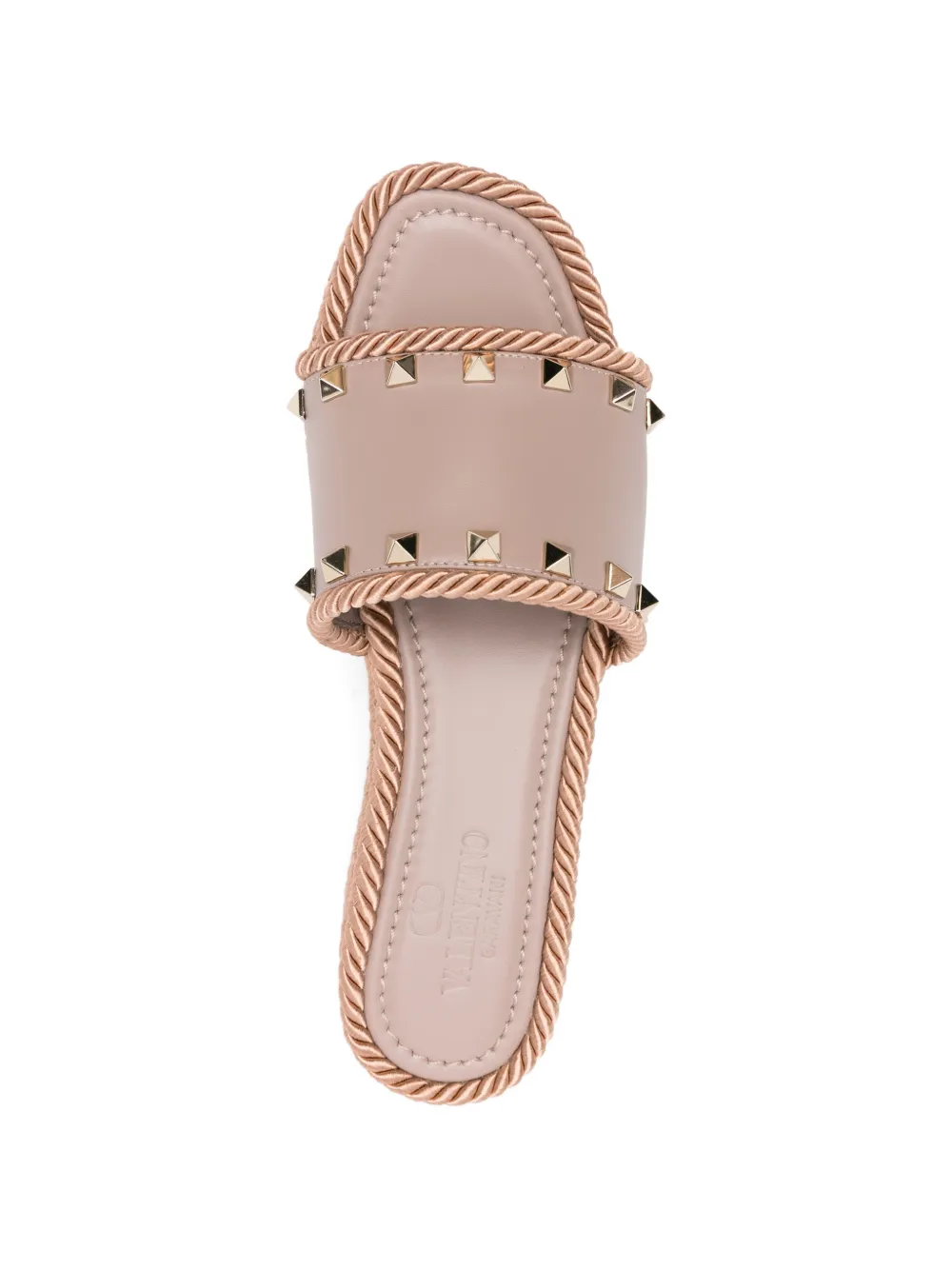 Valentino Garavani Sandalen met touw afwerking Roze