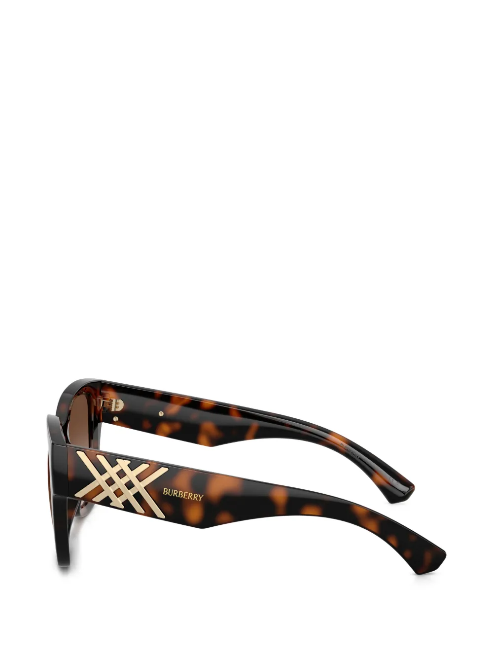 Burberry Zonnebril met logodetail Bruin