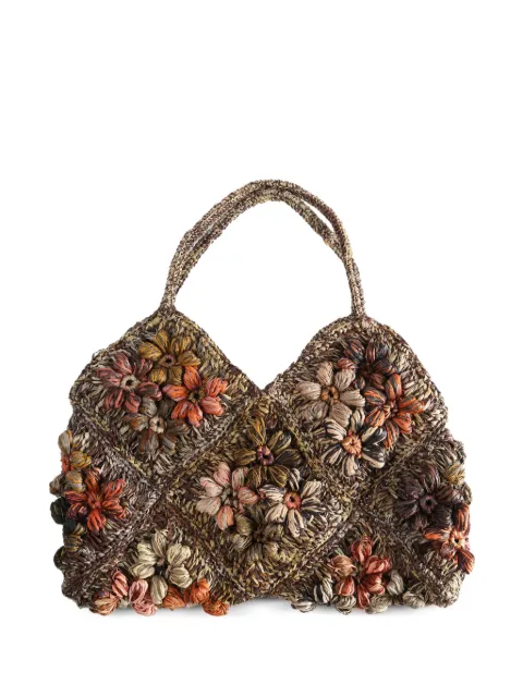 SOPHIE DIGARD tote con estampado floral