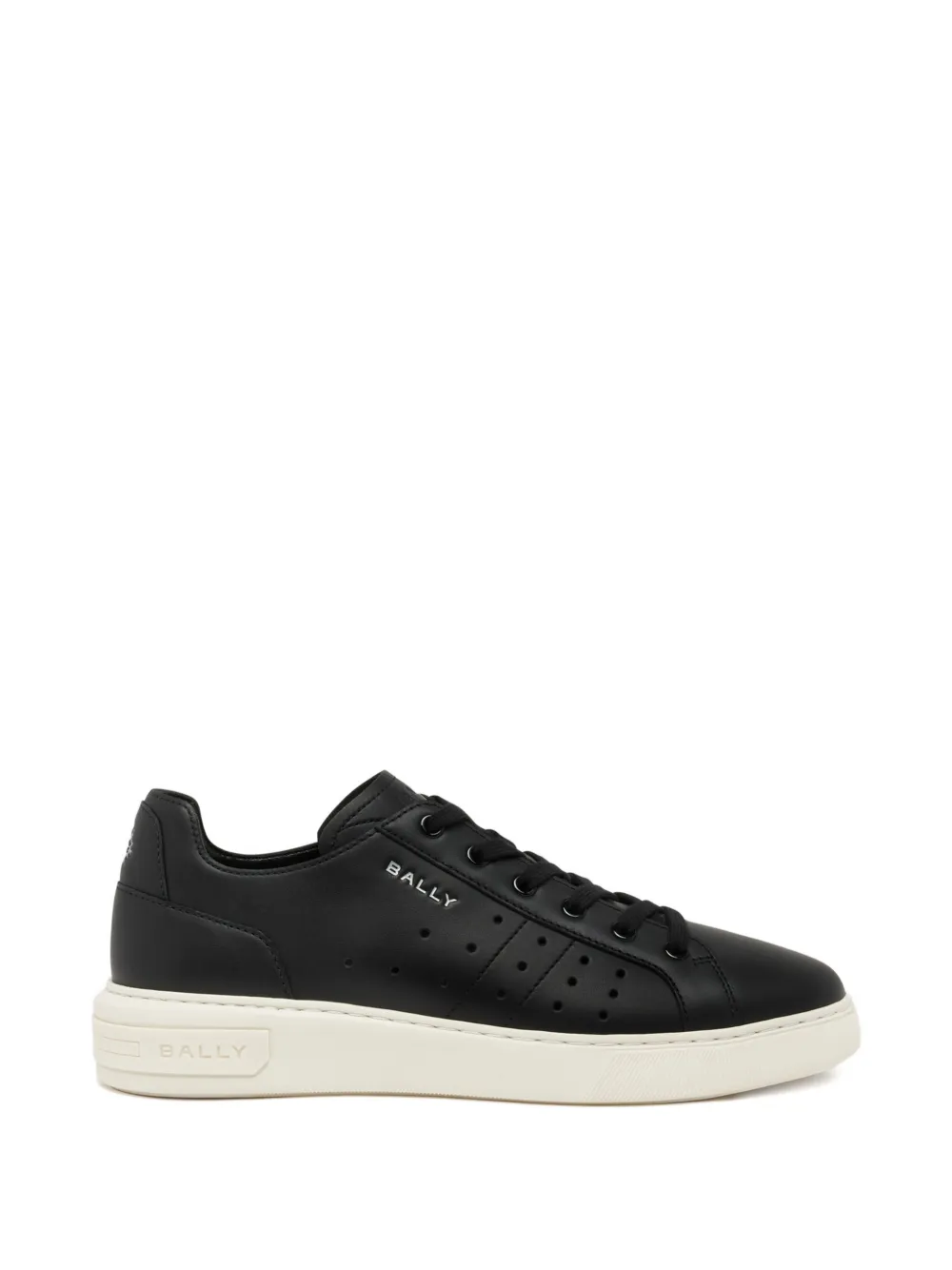 Bally logo-detail leather sneakers - Nero