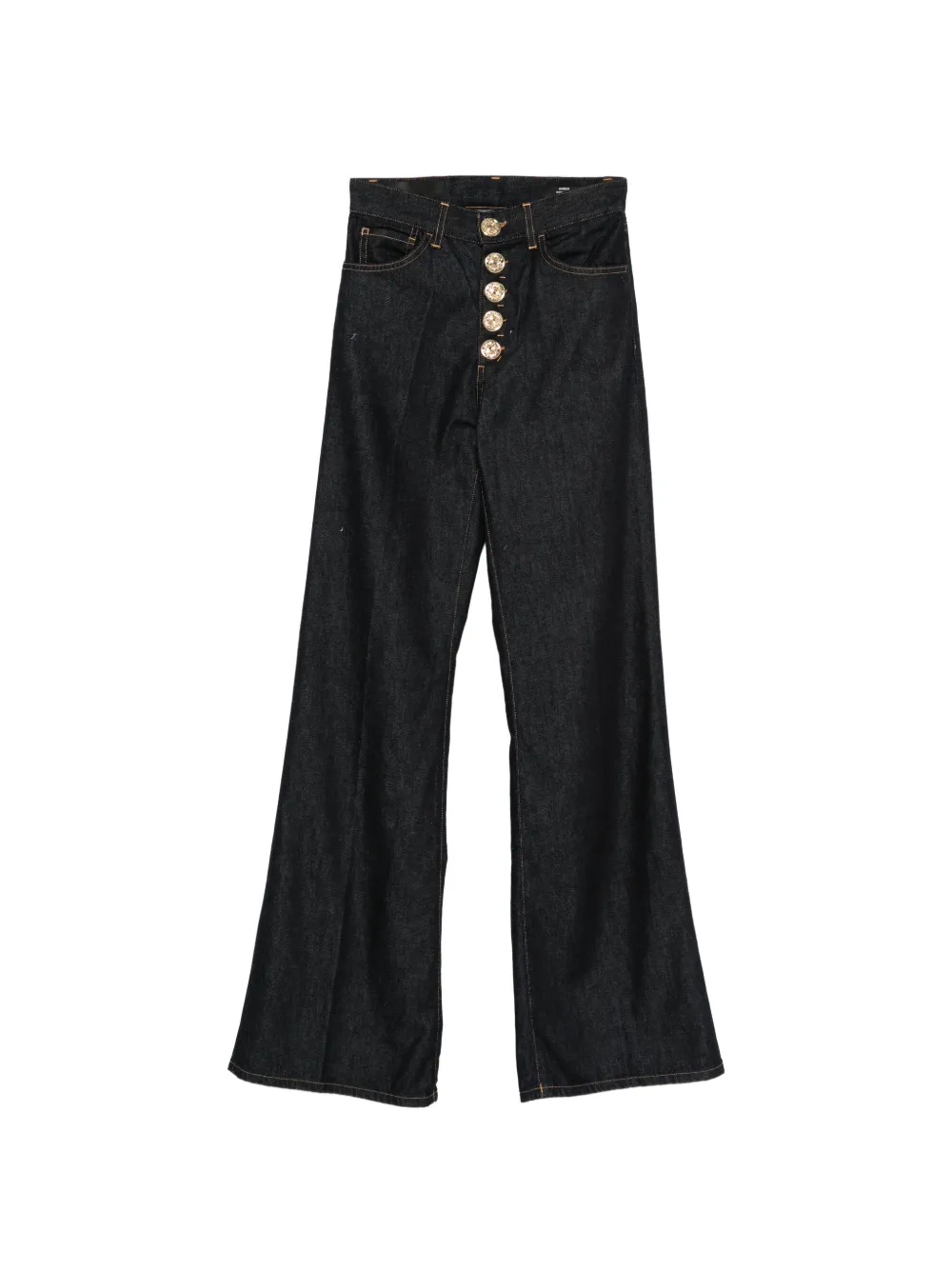 DONDUP button cotton jeans - Blu