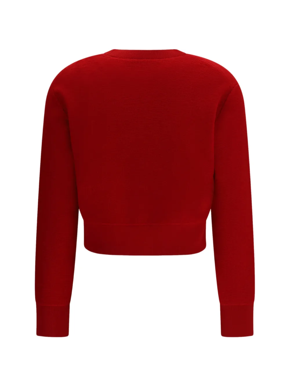  Tory Burch Logo Crew-neck Sweater - Red 
