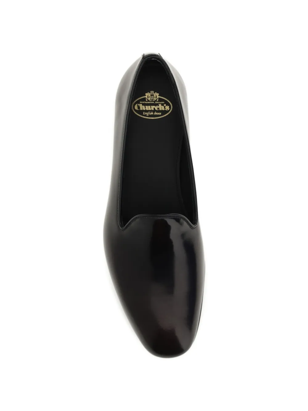 Church's polished loafers Zwart