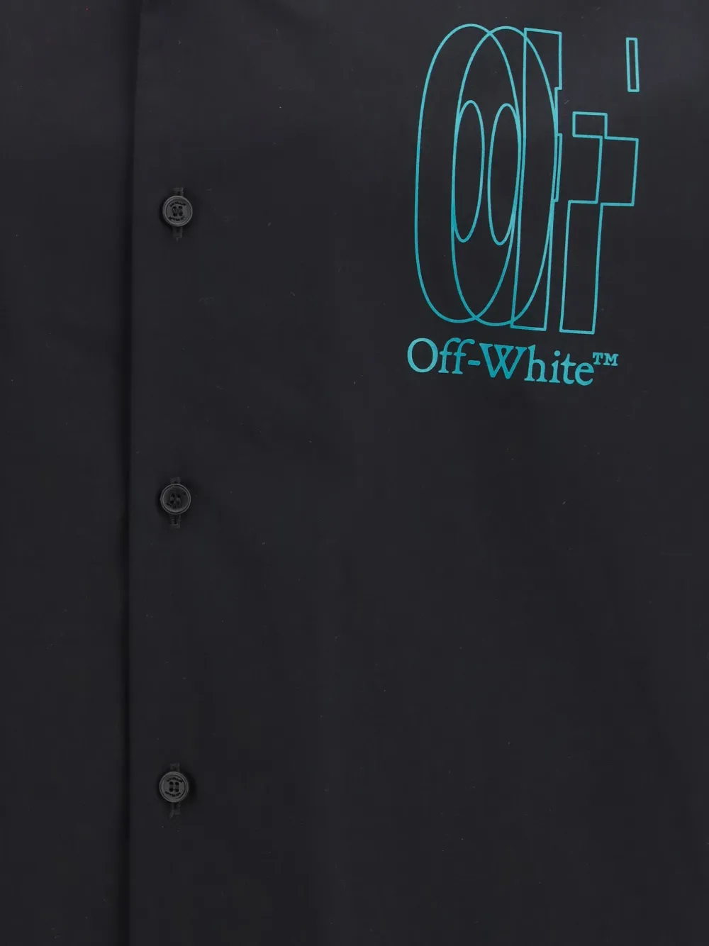  Off-white Logo-print Shirt - Black 