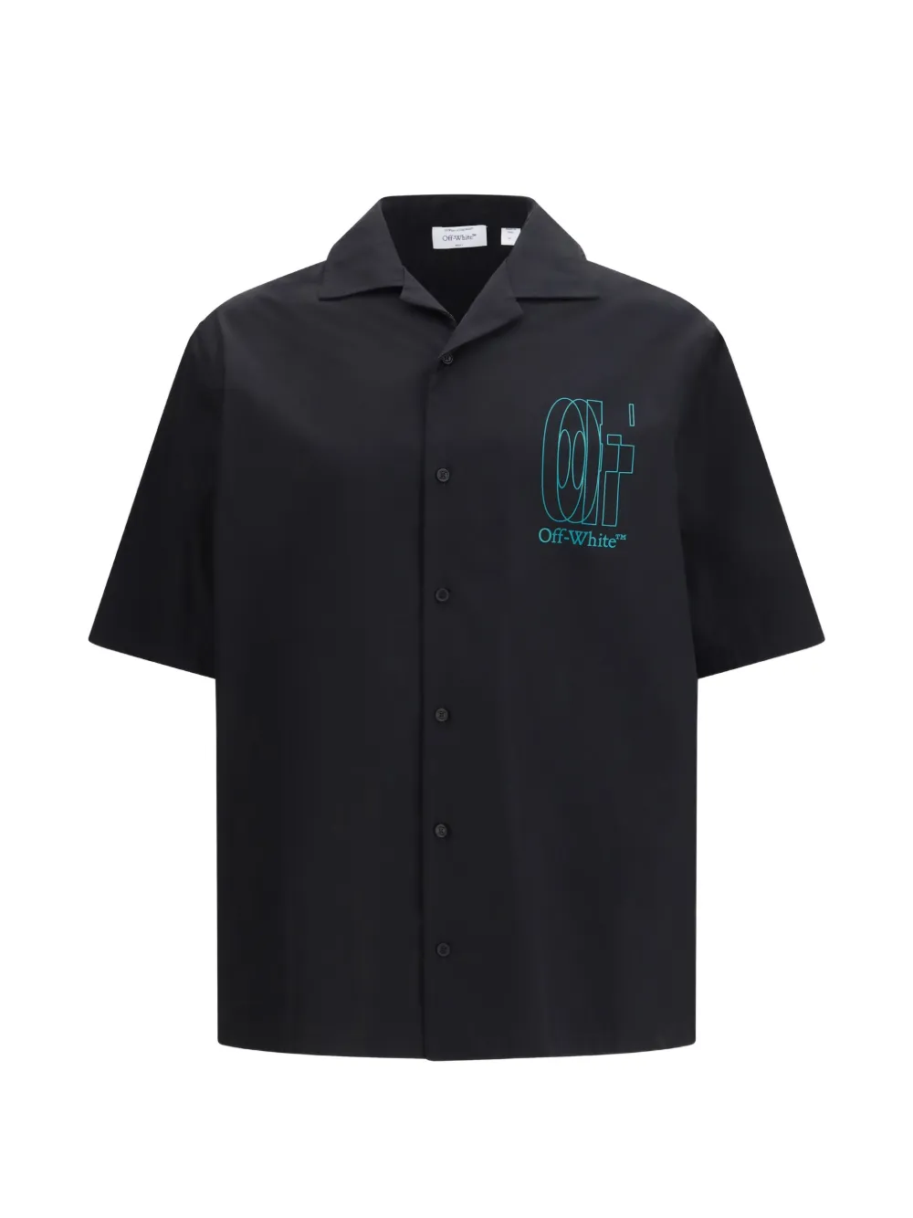 Off-White logo-print shirt - Nero