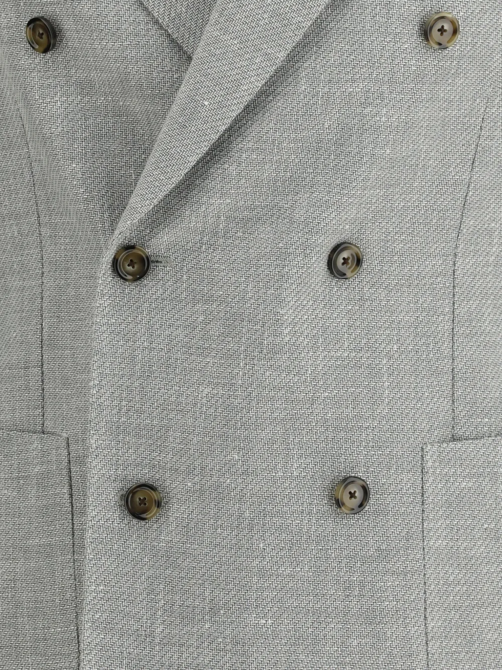 Lardini Blazer met dubbele rij knopen Grijs