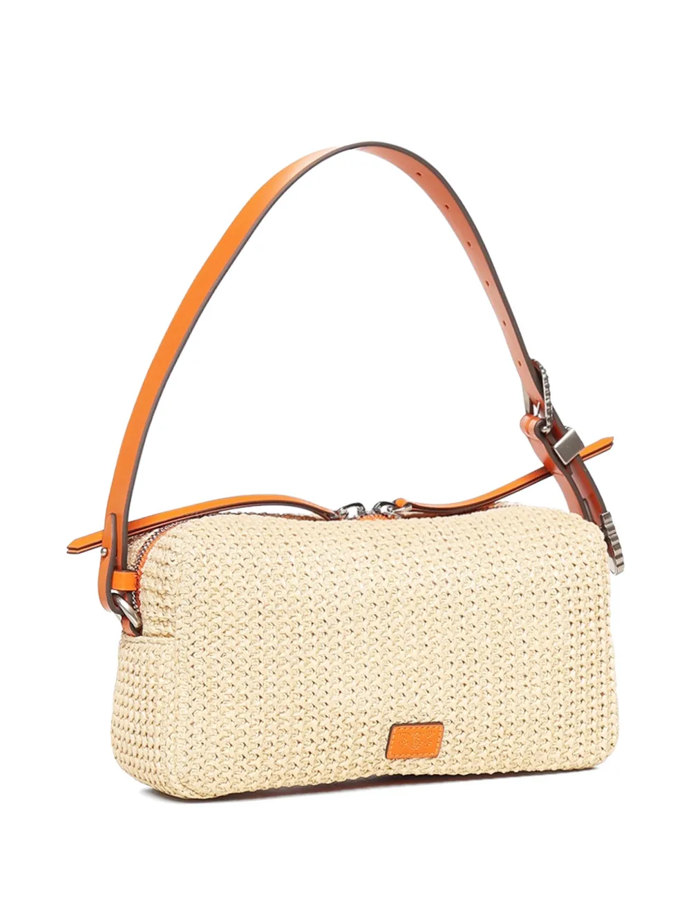 PINKO Crossbodytas met logopatch Beige