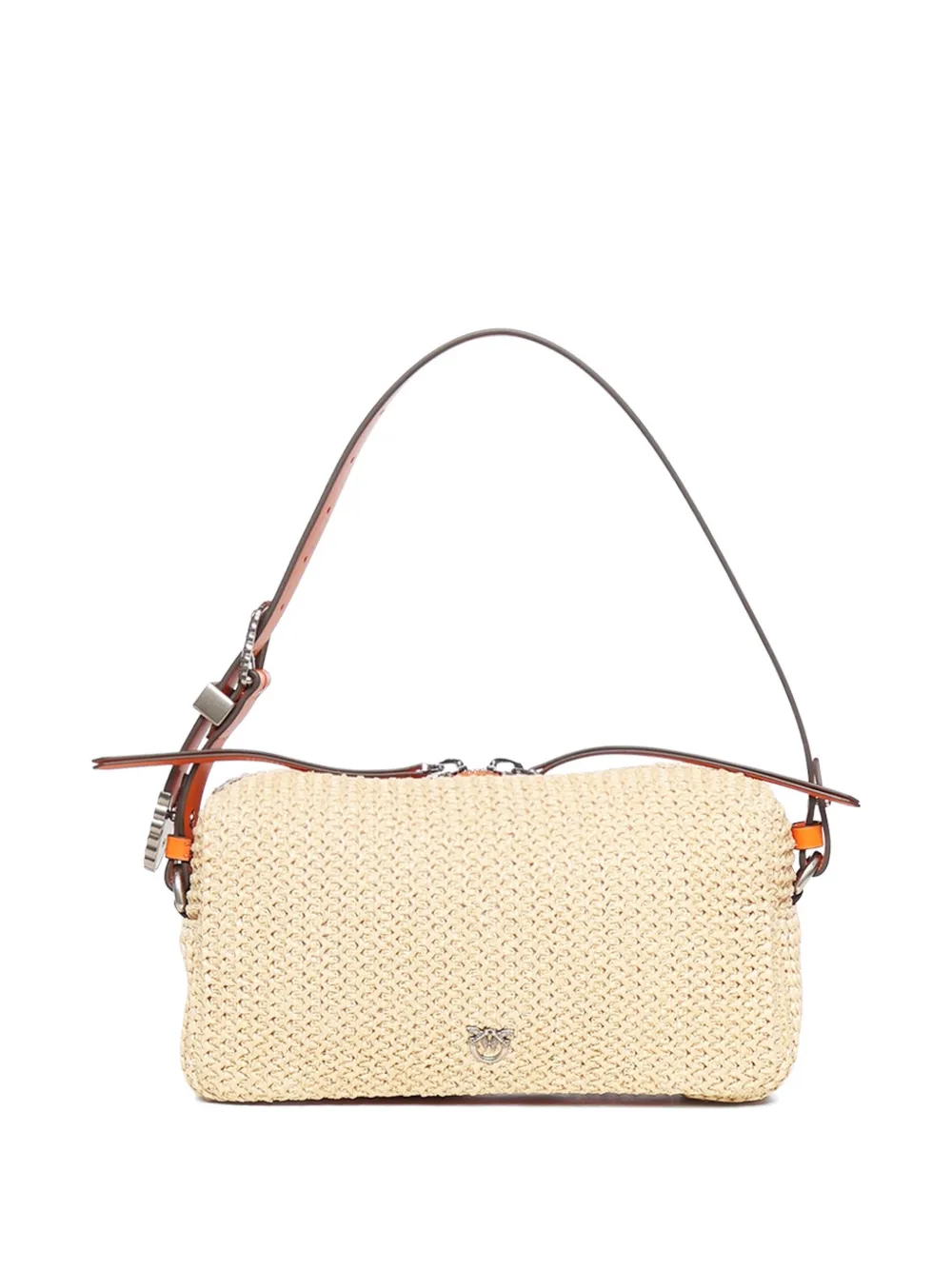 PINKO Crossbodytas met logopatch Beige