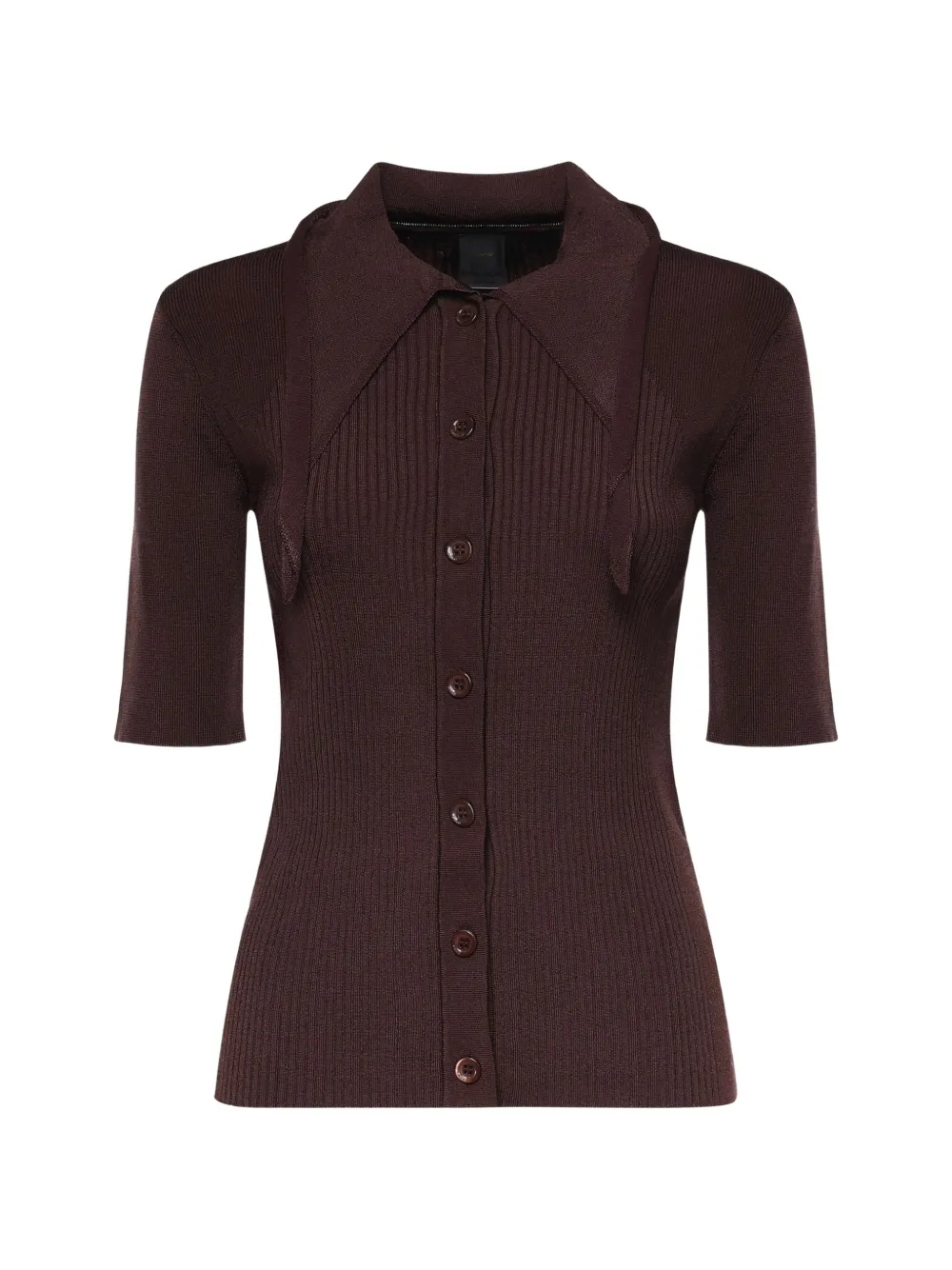 PINKO ribbed shirt - Braun