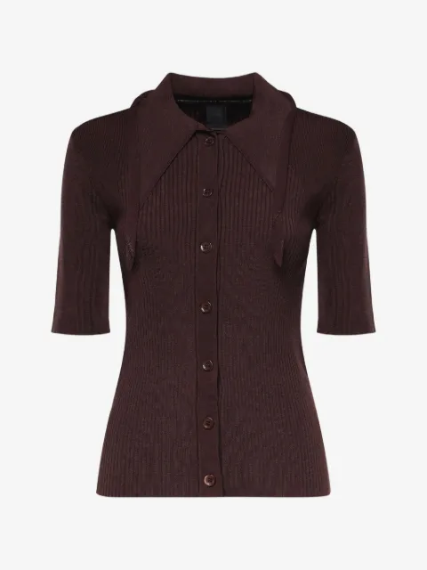 PINKO camisa tejida de canalé