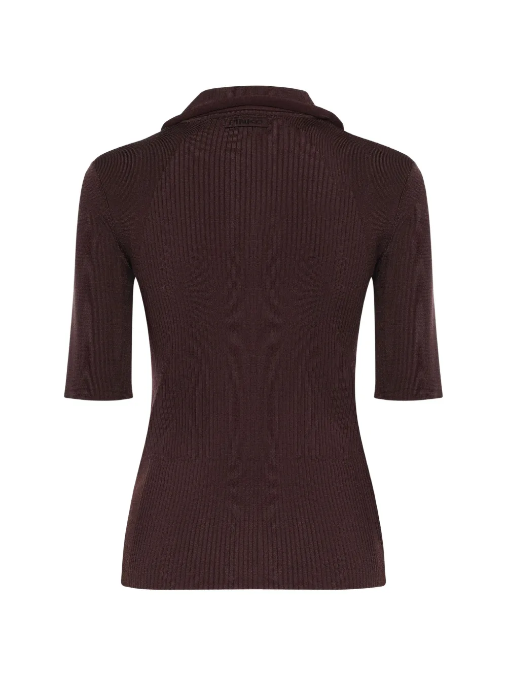  Pinko Ribbed Shirt - Brown 