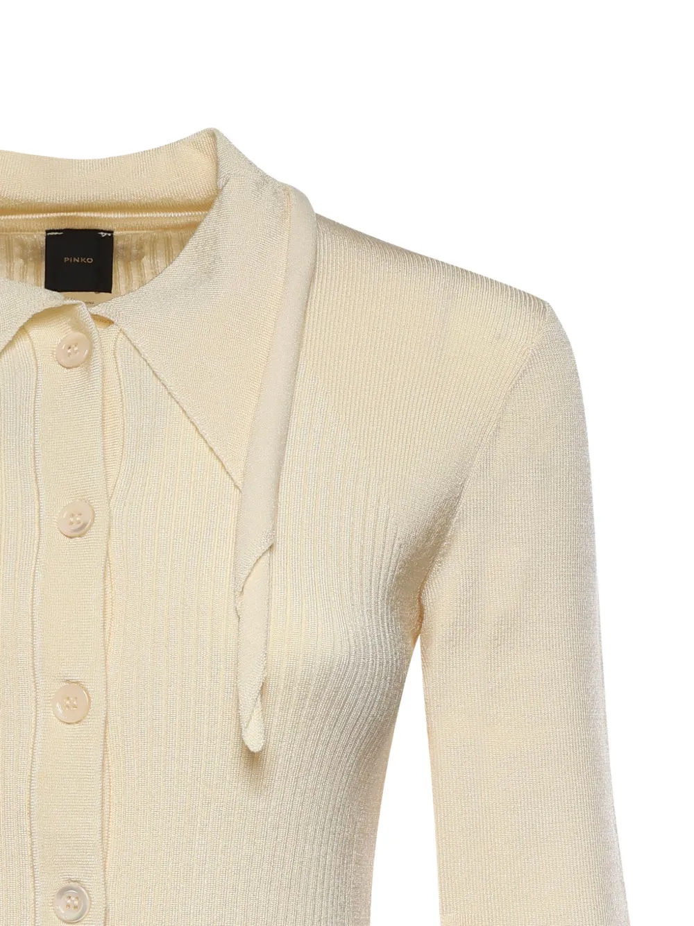 PINKO Gebreid overhemd Beige