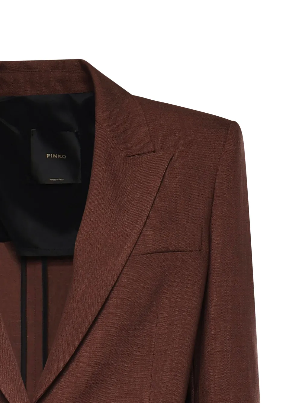 PINKO Blazer met knopen Bruin