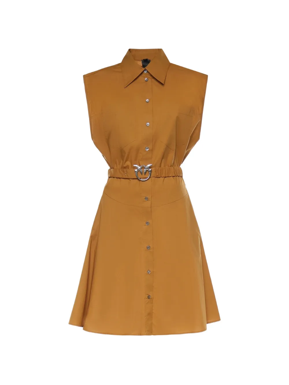 PINKO sleeveless mini dress - Toni neutri