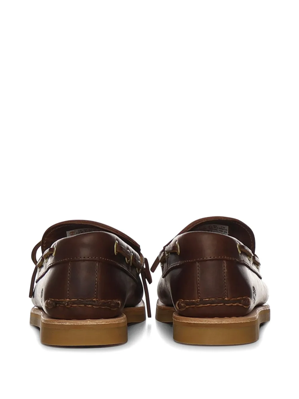 Timberland Platte veterschoenen Bruin