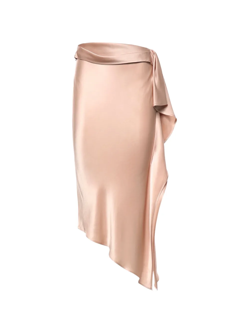 PINKO draped midi skirt - Rosa