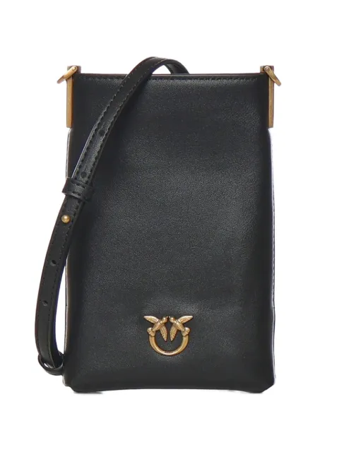 PINKO bolsa para celular con placa Love Birds
