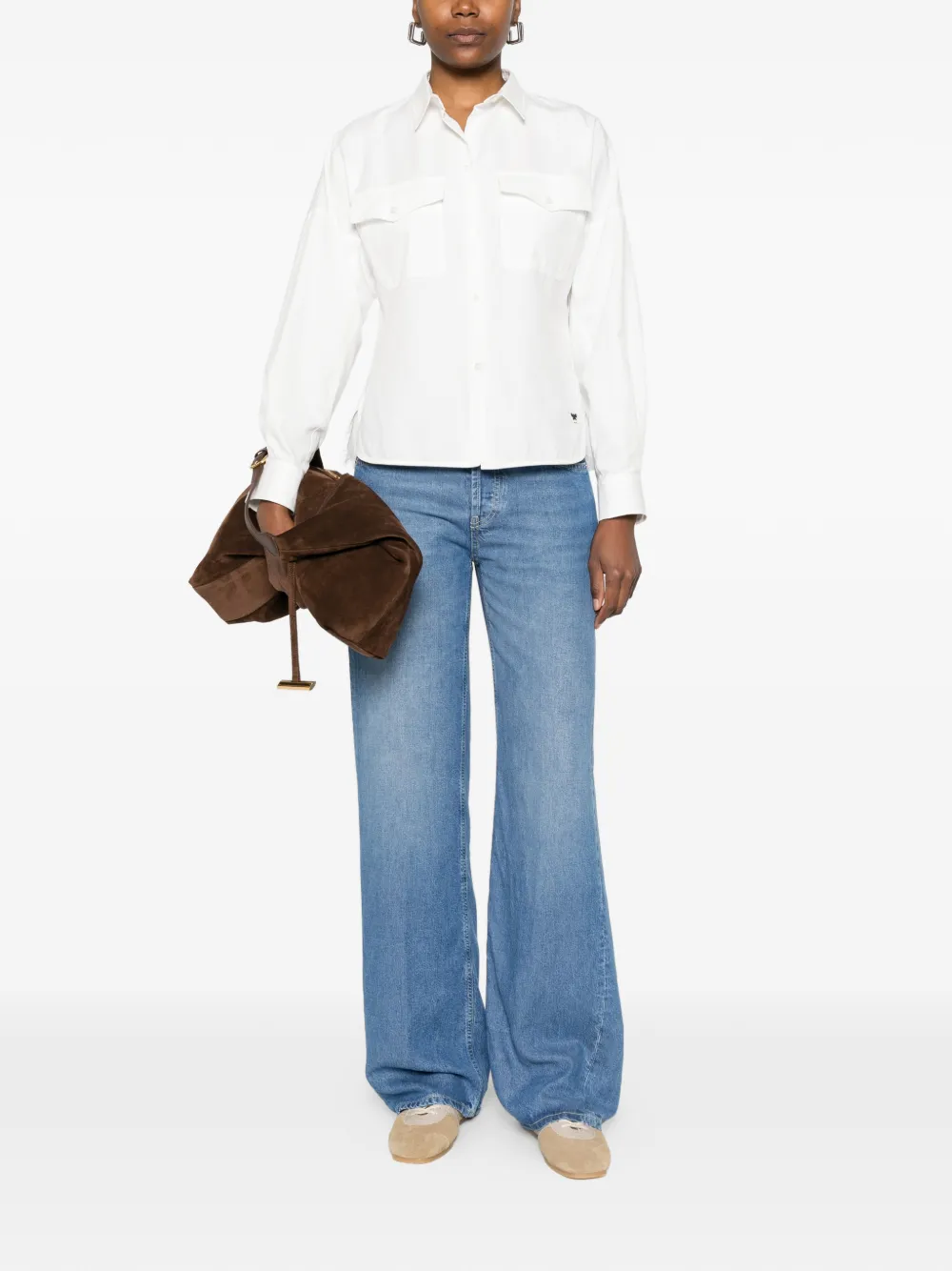 DONDUP Jeans met vijf zakken Blauw