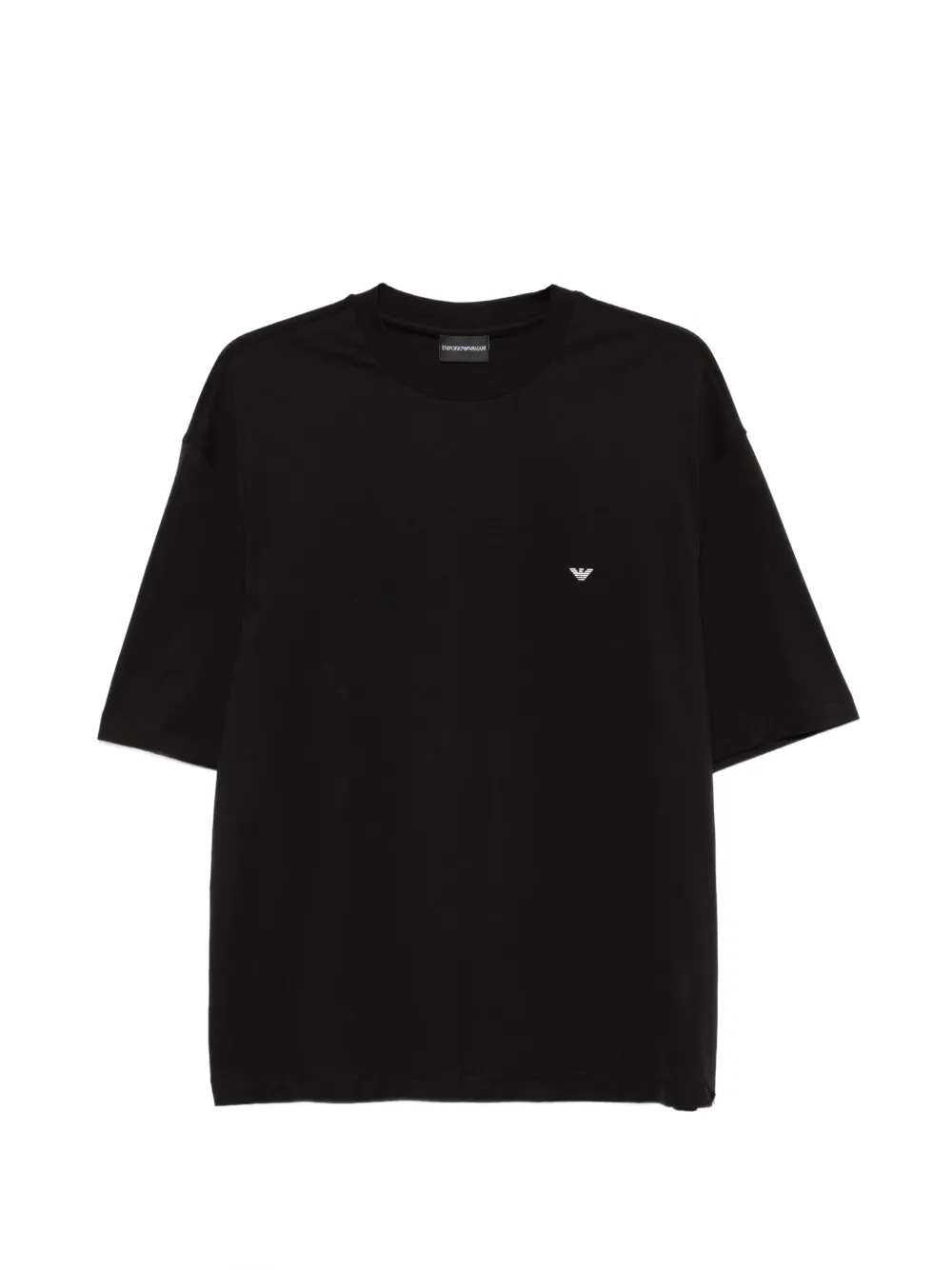 Emporio Armani logo-print T-shirt - Nero