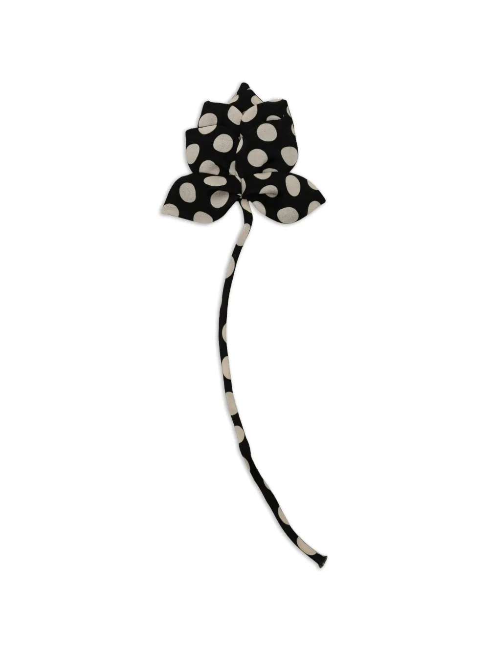 Dice Kayek polka-dot brooch - Braun