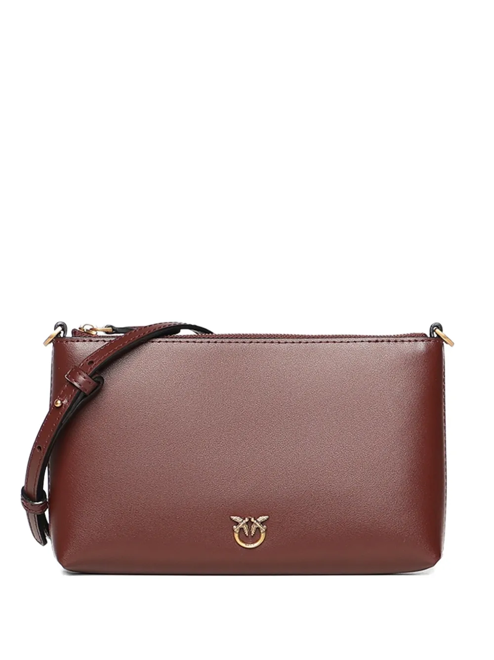 PINKO logo-plaque wallet - Marrone