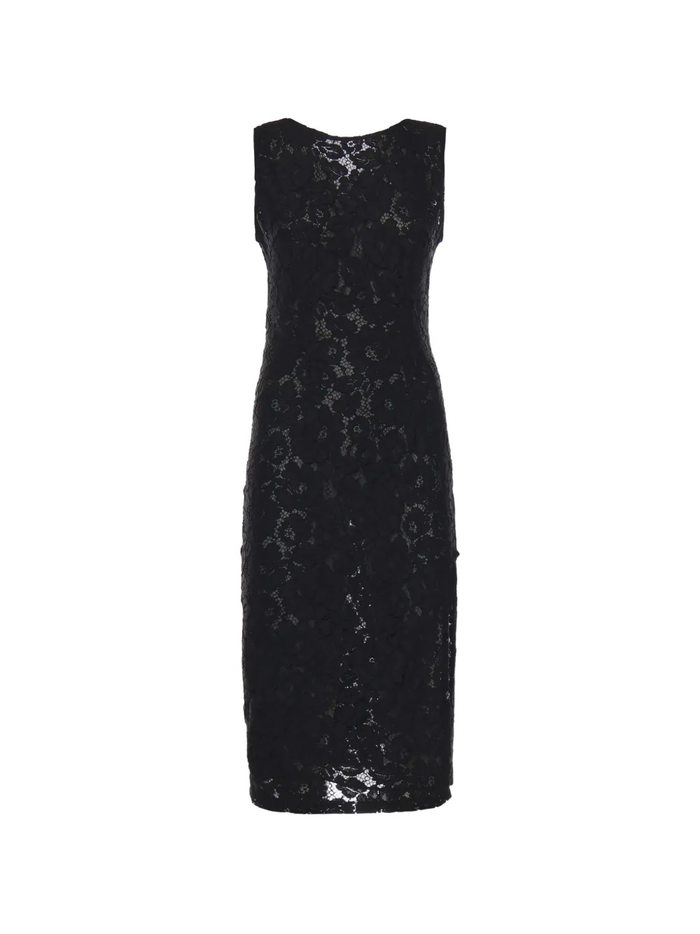 PINKO lace midi dress - Nero