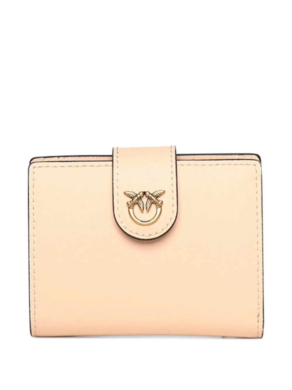 PINKO Love Birds plaque wallet - Toni neutri