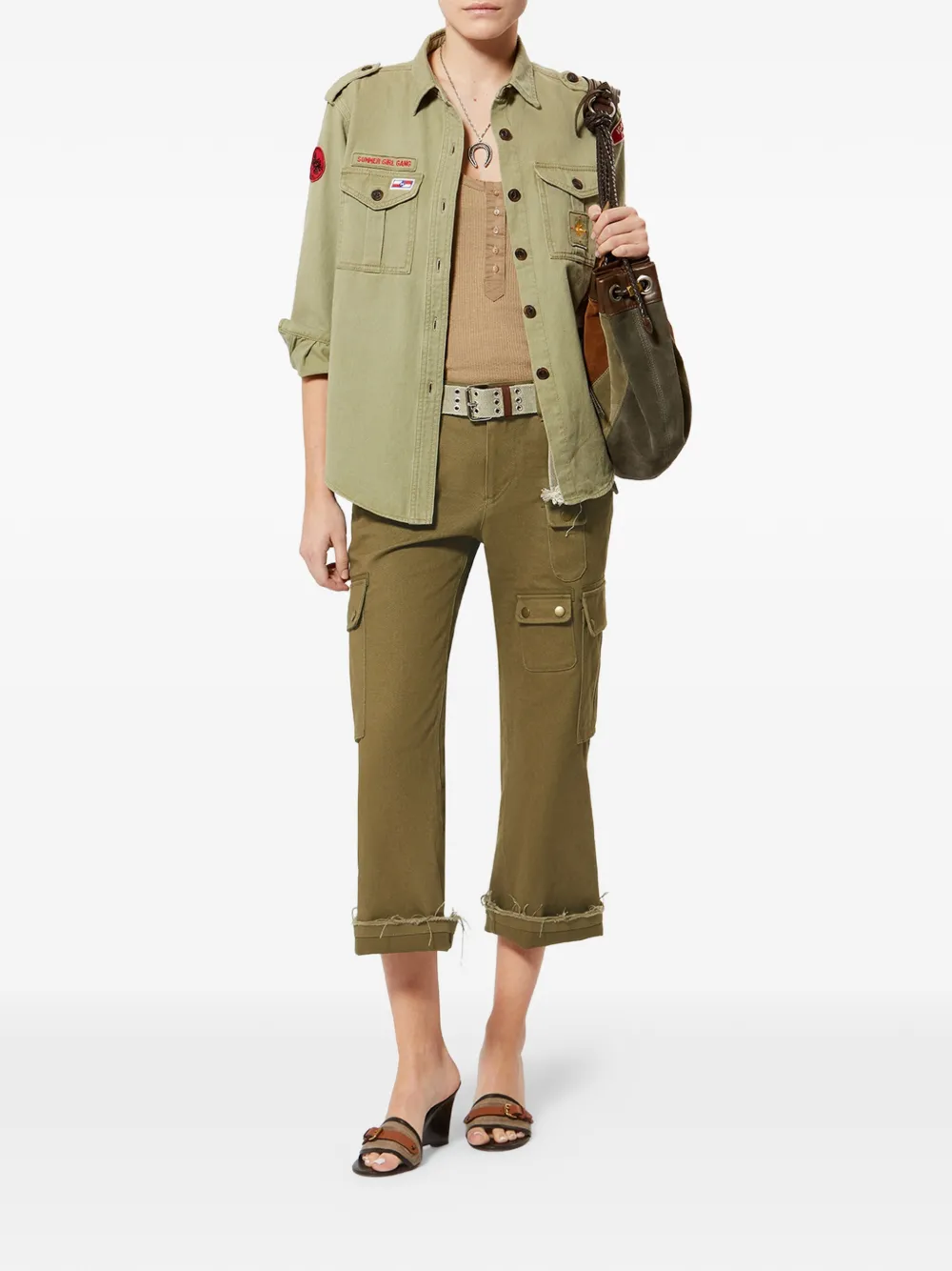 ISABEL MARANT Cargo shorts Groen