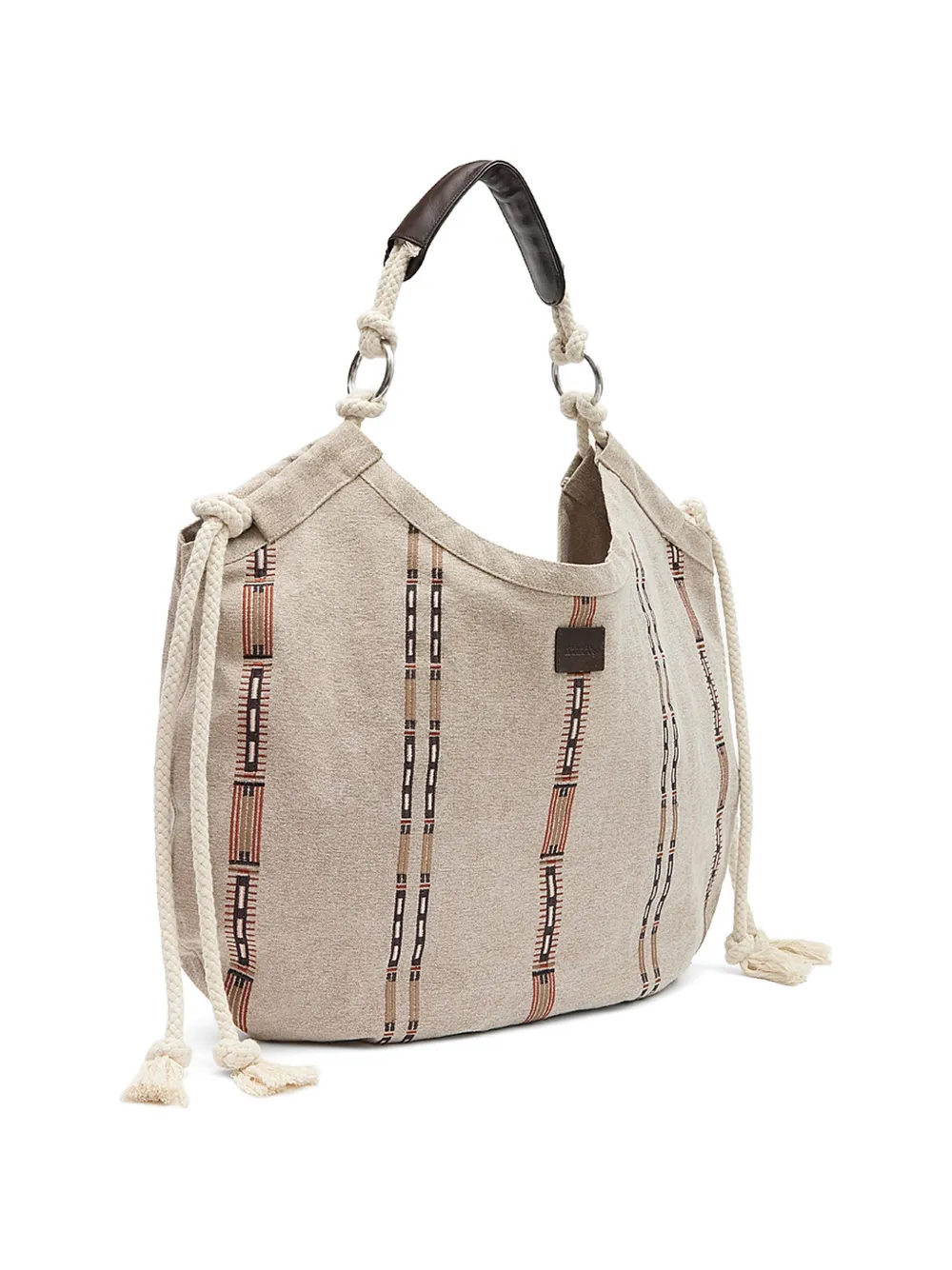 ISABEL MARANT Byron katoenen-shopper Beige