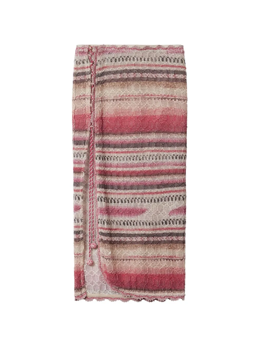 ISABEL MARANT Noryane midi skirt - Rosa