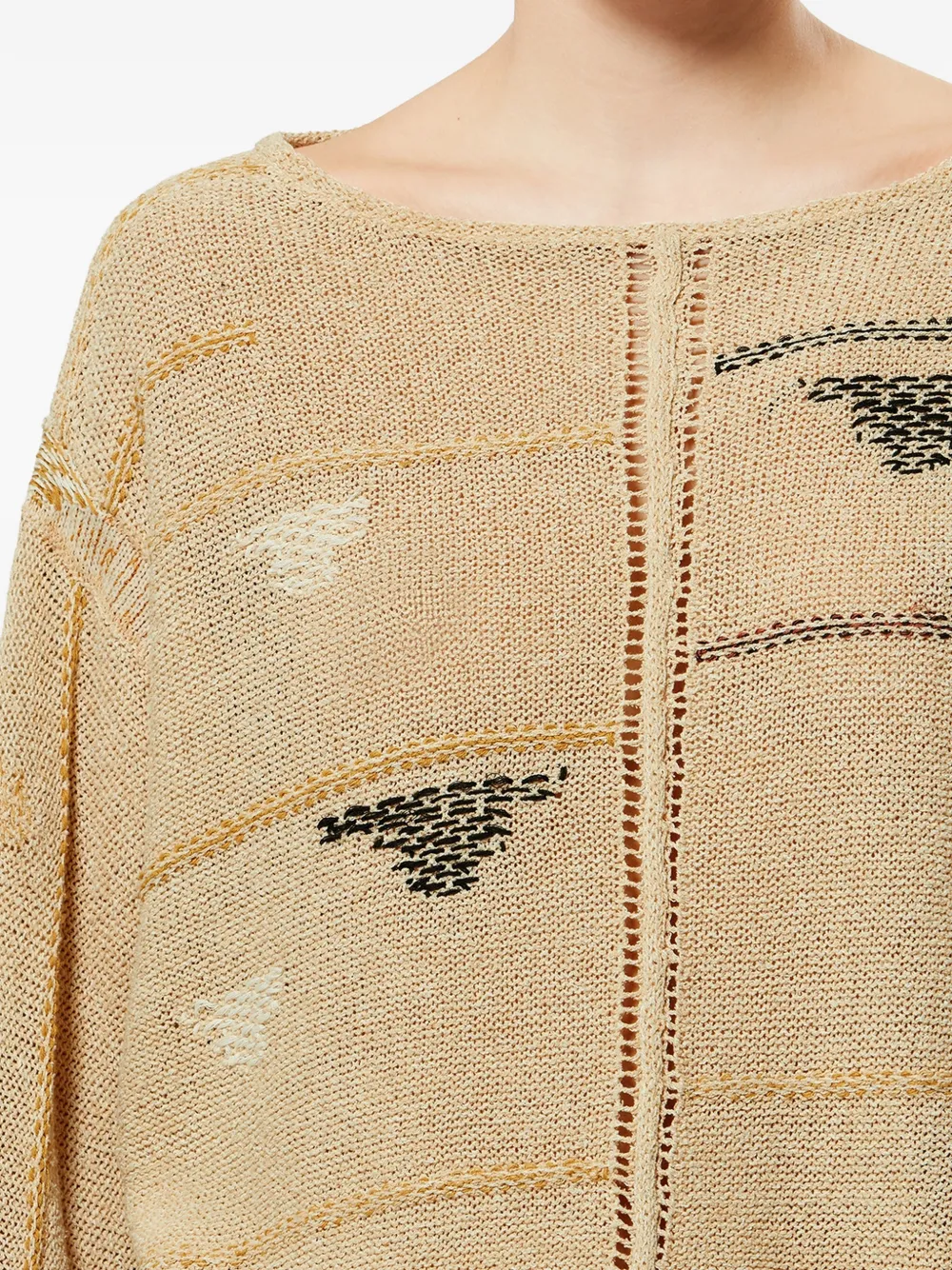 Isabel Marant Elyron Sweatshirt In Brown