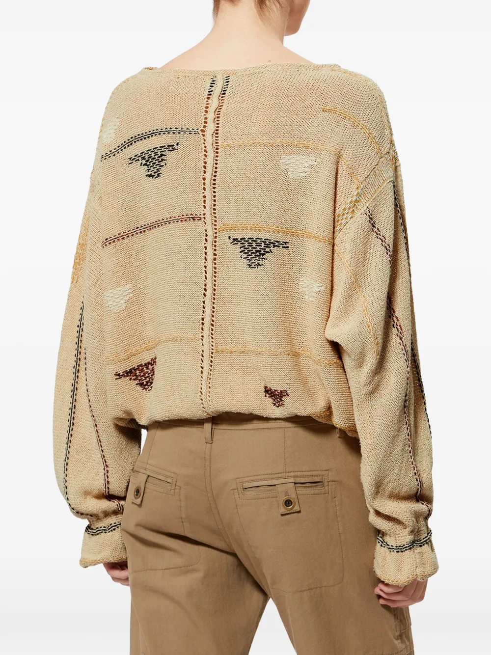 Isabel Marant Elyron Sweatshirt In Brown