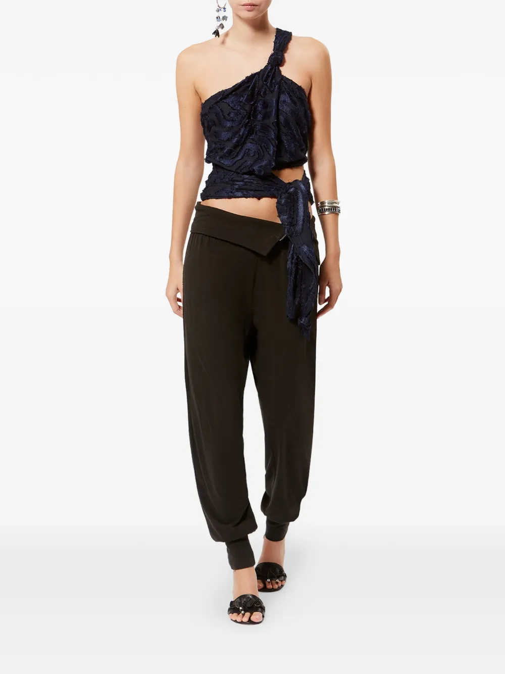 ISABEL MARANT Leyda top Blauw