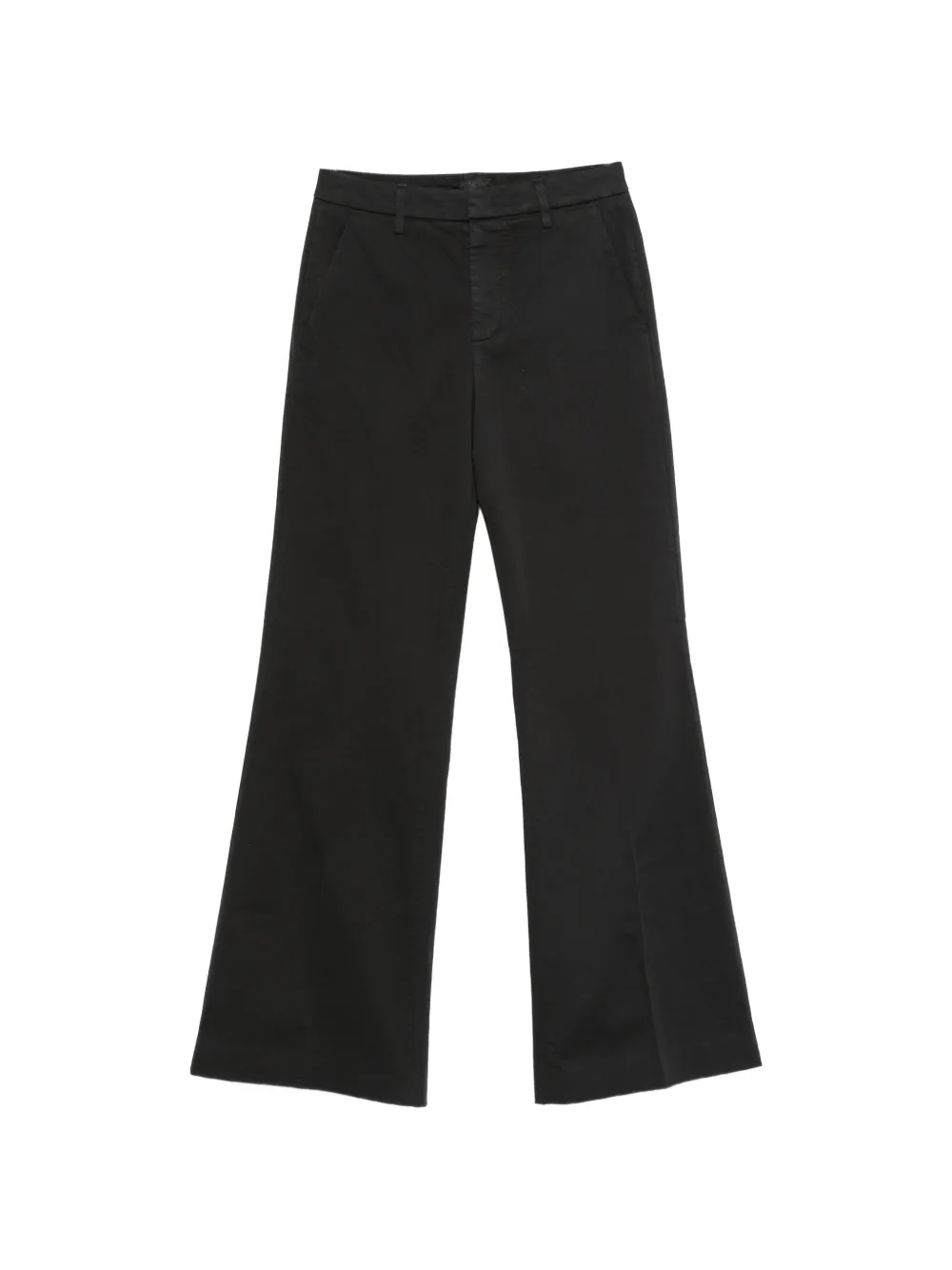 DONDUP Janice flared trousers - Nero