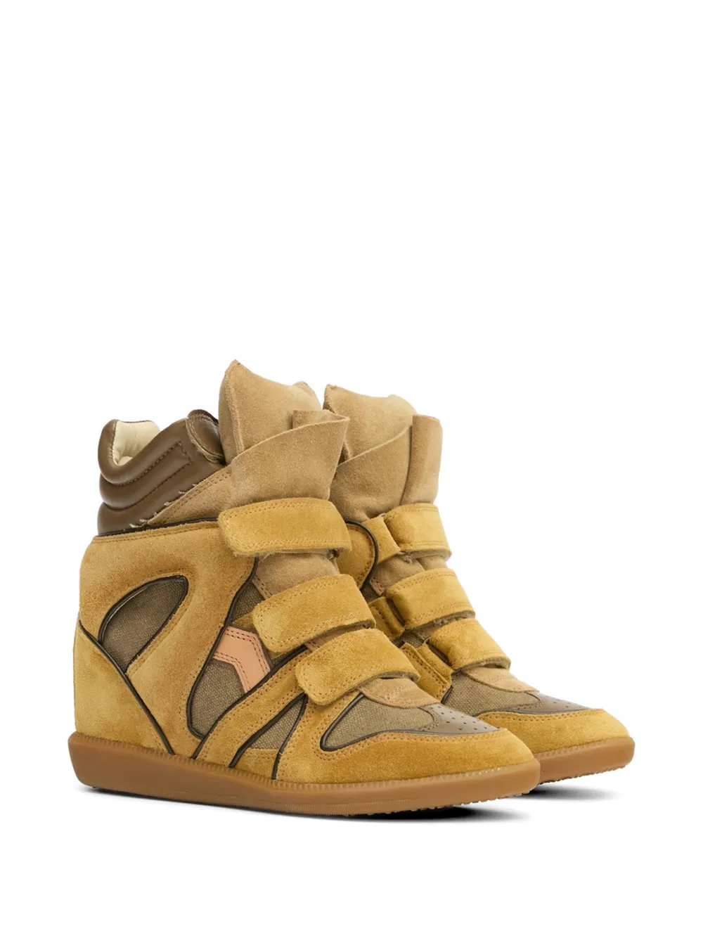 ISABEL MARANT Bekett suède sneakers Beige