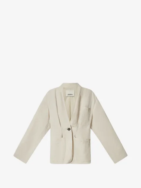 ISABEL MARANT Soraya blazer med utanpåliggande ficka