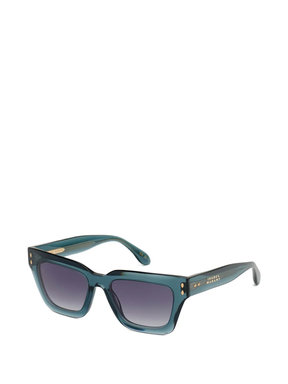 Carmy-Gd Square-Frame Sunglasses