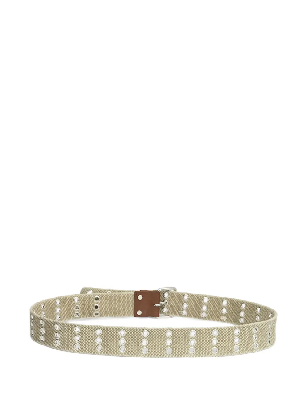 Isabel Marant Fatsa Eyelets-embelishment Belt - Neutrals 