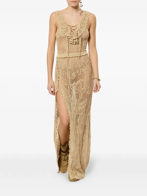 cut out back lace dress Sequin Cut-out Side Lace-up Velvet Mermaid Long... – Featuring adjustable straps and Color_Antique Gold Lace Crochet Color:BLACK-MULTI White Eyelet Dress White