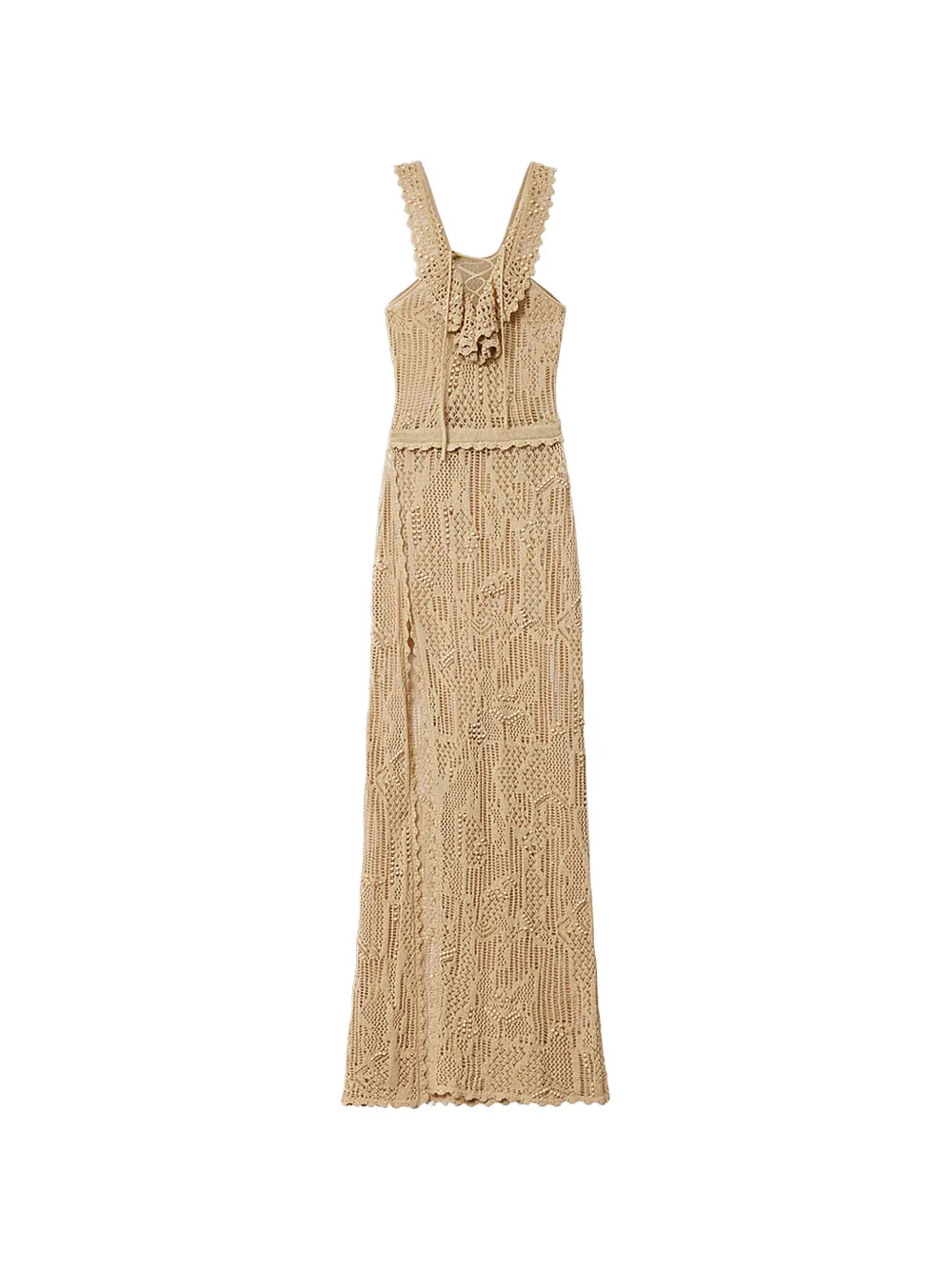 ISABEL MARANT Ornella long dress - Toni neutri