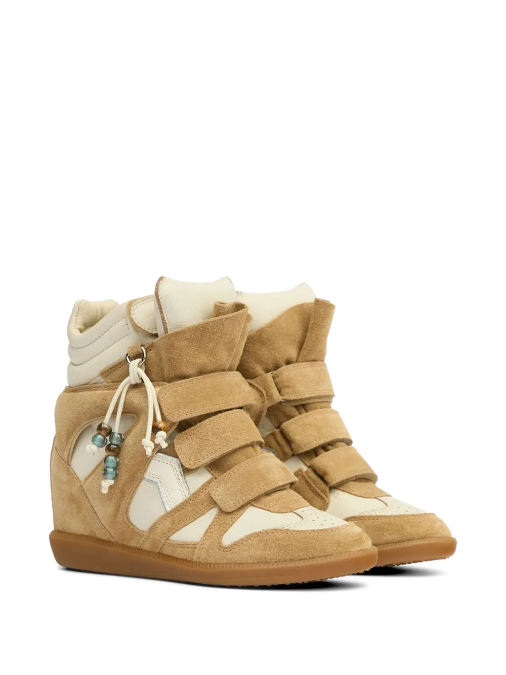 ISABEL MARANT Bekett suède sneakers Beige