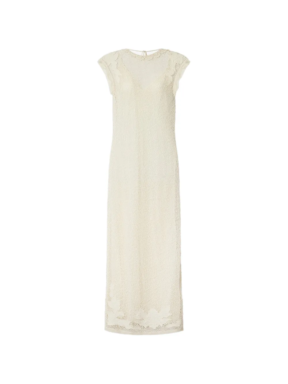 ISABEL MARANT Delvine open-back midi dress - Neutrals