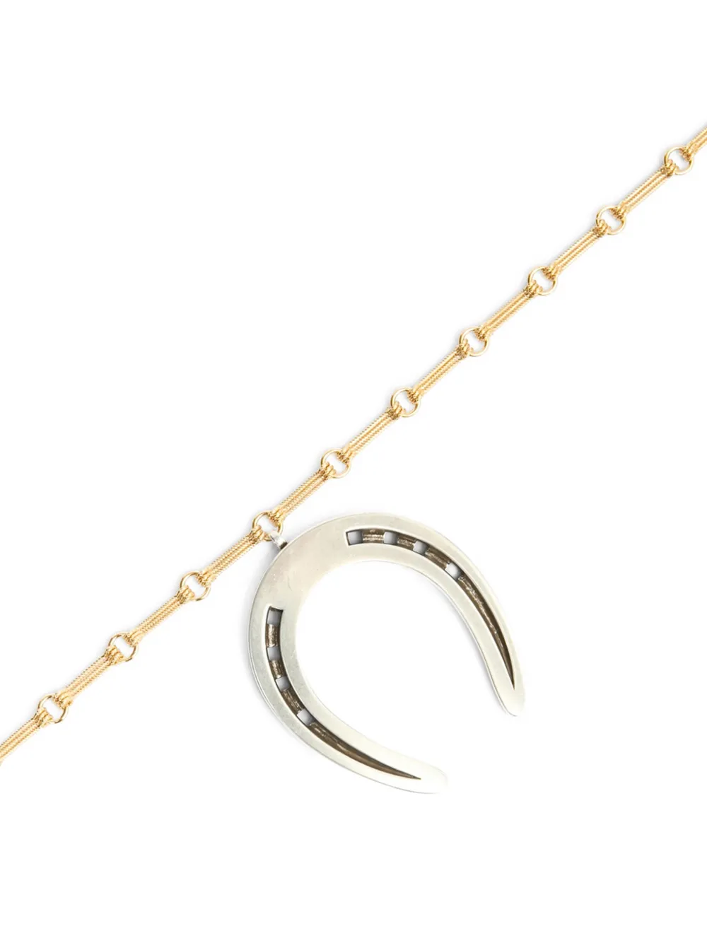  Isabel Marant Collier Byrne à Pendentif Fer à Cheval - Or 