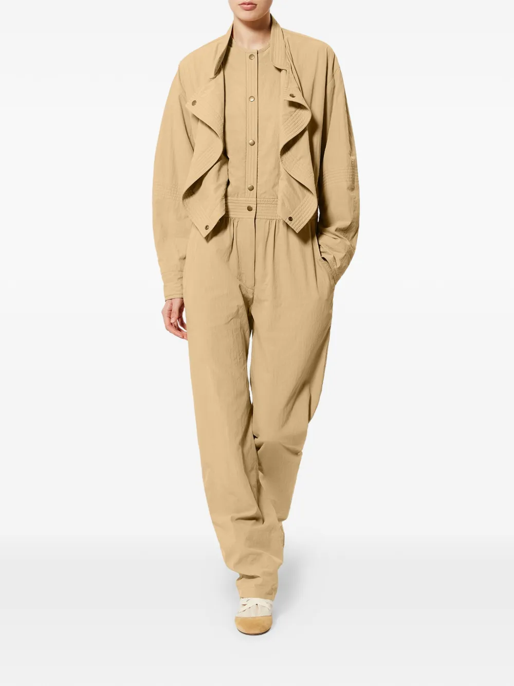  Isabel Marant Fahiza Jumpsuit - Neutrals 