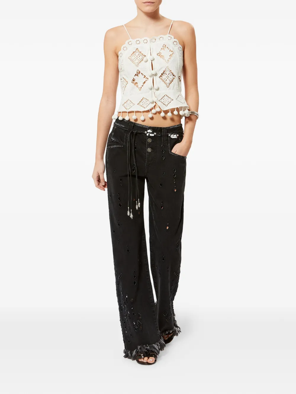  Isabel Marant Nelssy White Top 